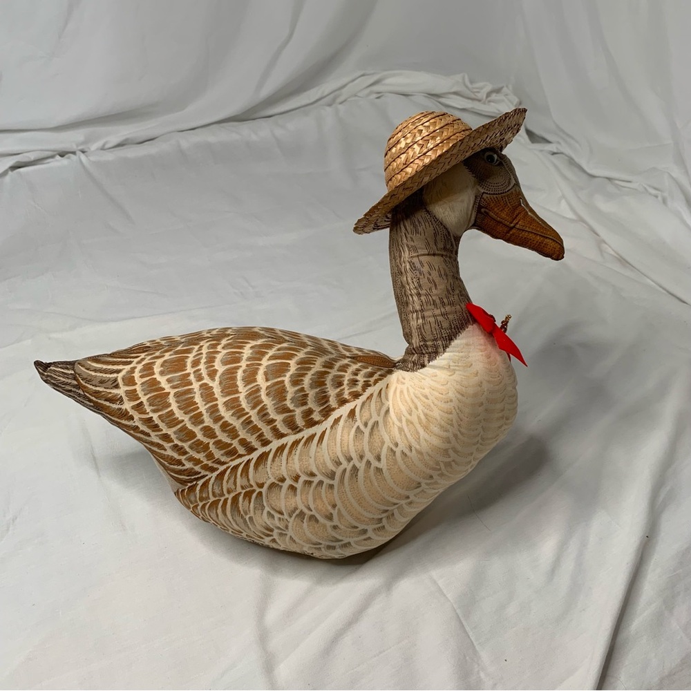 Vintage Mother Goose Stuffed Animal Canada Goose